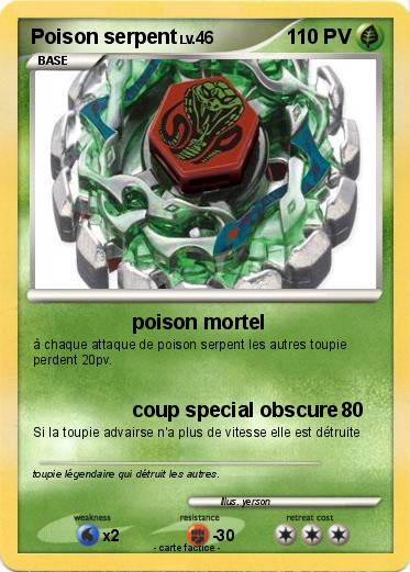 Pokemon Poison serpent