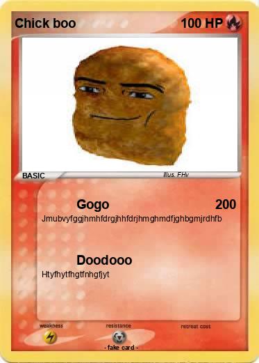 Pokemon Chick boo