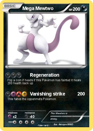 Pokemon Mega Mewtwo