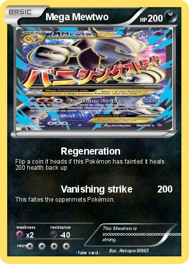 Pokemon Mega Mewtwo