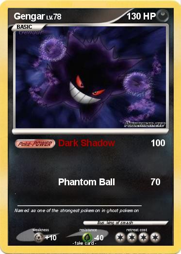 Pokemon Gengar