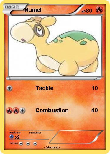 Pokemon Numel