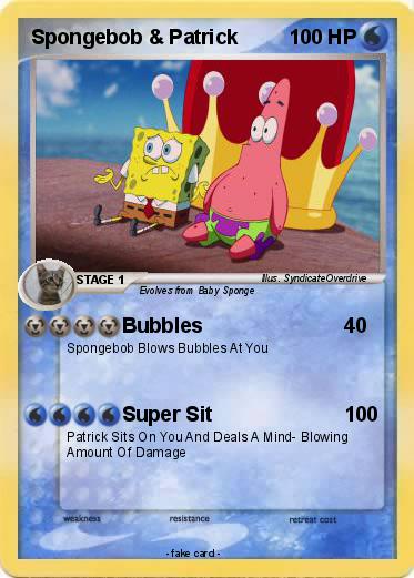 Pokemon Spongebob & Patrick