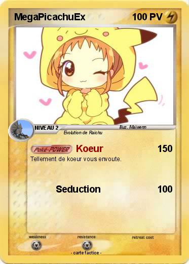 Pokemon MegaPicachuEx