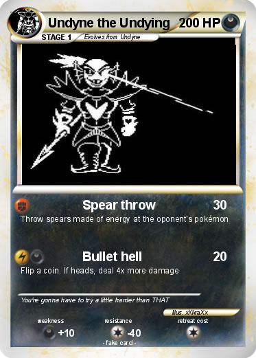 Pokemon Undyne the Undying