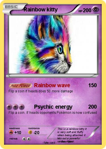Pokemon Rainbow kitty