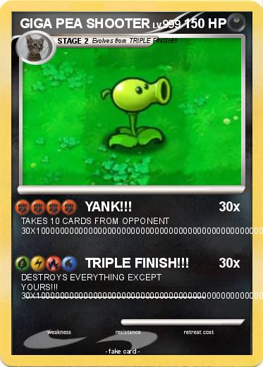 Pokemon GIGA PEA SHOOTER