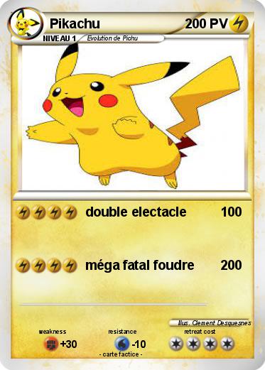 Pokemon Pikachu