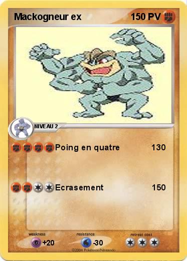 Pokemon Mackogneur ex