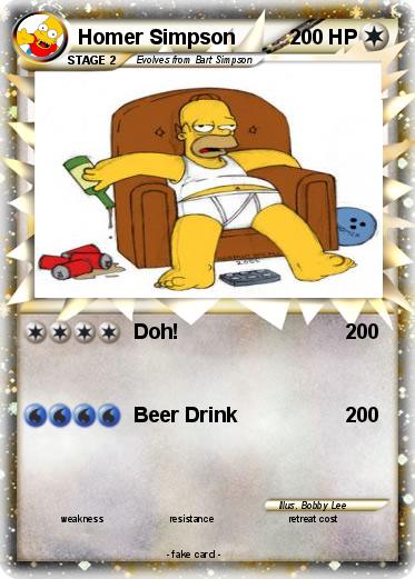 Pokemon Homer Simpson