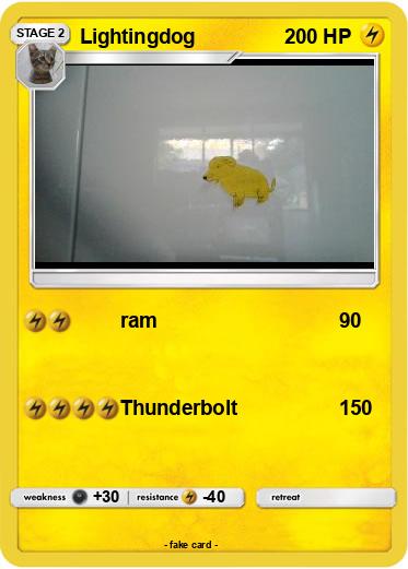 Pokemon Lightingdog