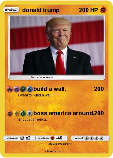 Pokemon donald trump