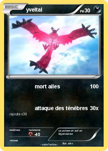 Pokemon yveltal