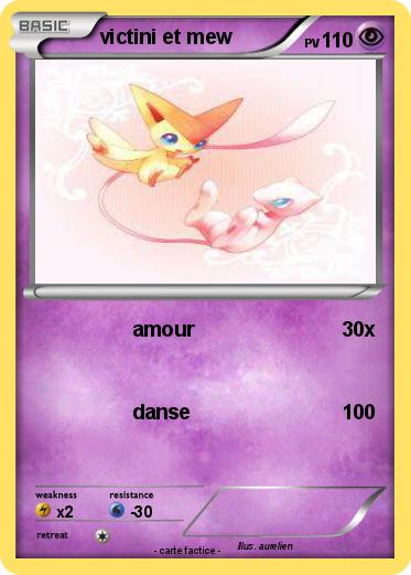 Pokemon victini et mew