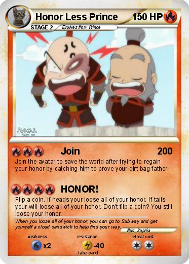 Pokemon Honor Less Prince