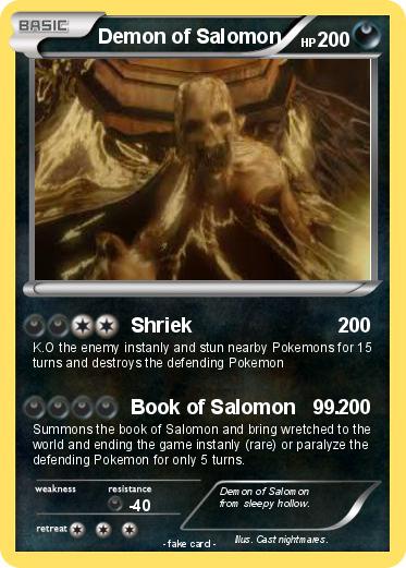 Pokemon Demon of Salomon