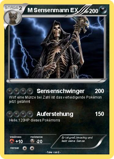 Pokemon M Sensenmann EX