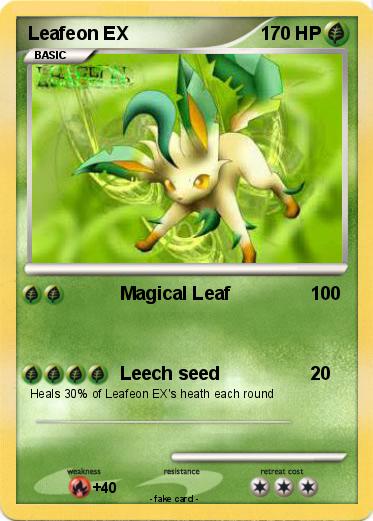 Pokemon Leafeon EX