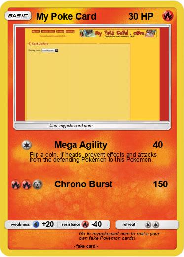 Pokemon My Poke Card