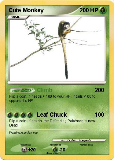 Pokemon Cute Monkey
