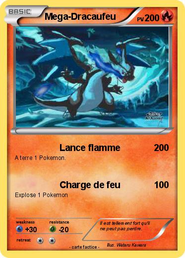 Pokemon Mega-Dracaufeu
