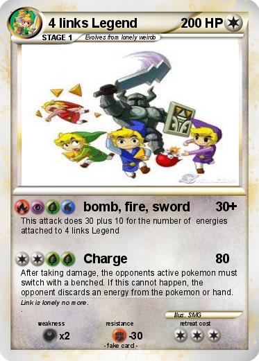 Pokemon 4 links Legend