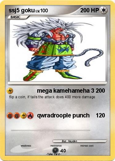 Pokemon ssj5 goku