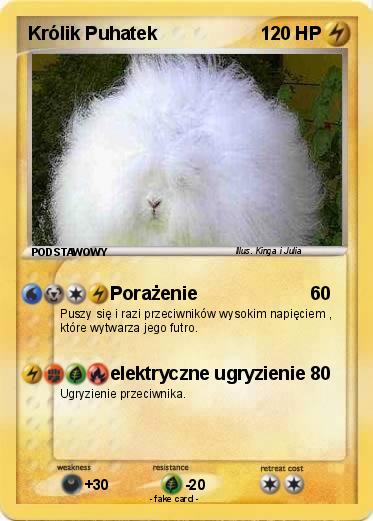 Pokemon Królik Puhatek