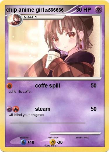 Pokemon chip anime girl