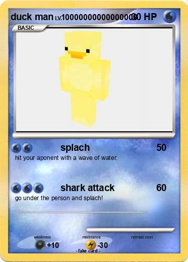 Pokemon duck man