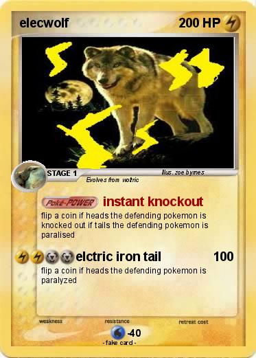 Pokemon elecwolf