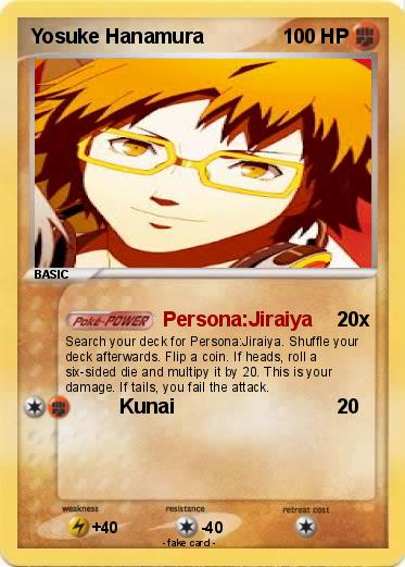 Pokemon Yosuke Hanamura