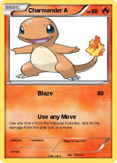 Pokemon Charmander A