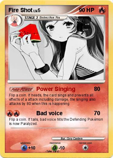Pokemon Fire Shot