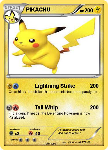 Pokemon PIKACHU