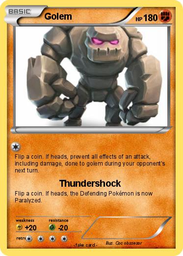 Pokemon Golem