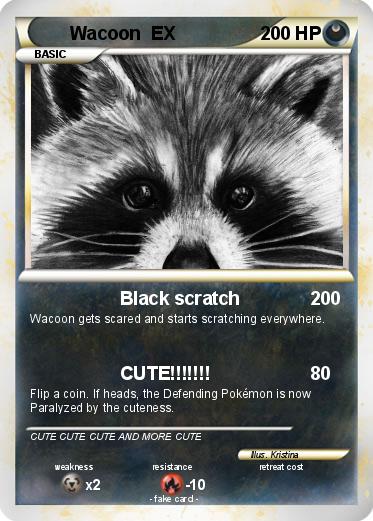 Pokemon Wacoon  EX