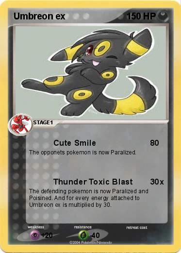 Pokemon Umbreon ex