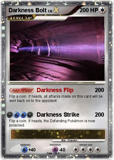 Pokemon Darkness Bolt