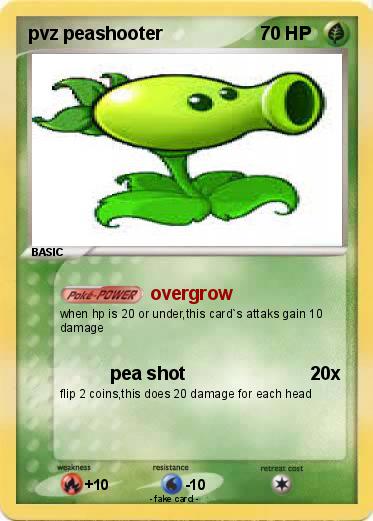 Pokemon pvz peashooter