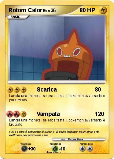 Pokemon Rotom Calore