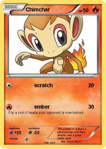 Pokemon Chimchar