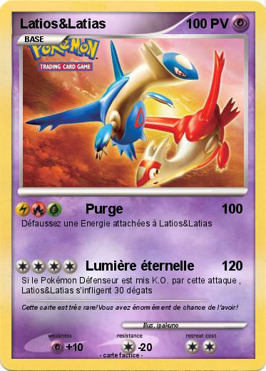 Pokemon Latios&Latias