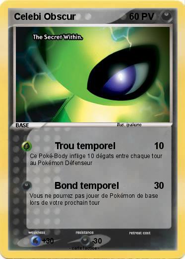 Pokemon Celebi Obscur