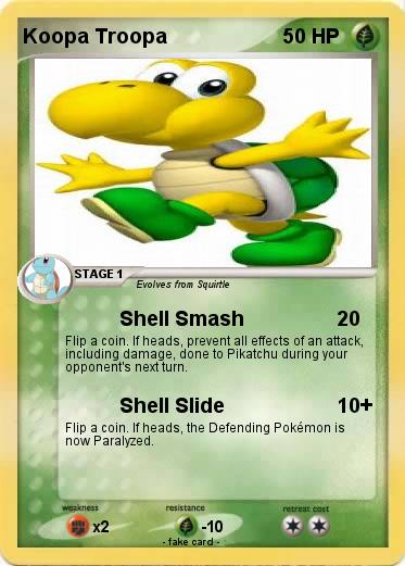 Pokemon Koopa Troopa