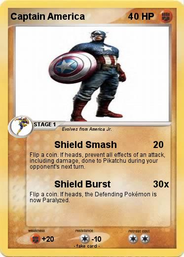Pokemon Captain America