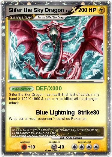 Pokemon Slifer the Sky Dragon