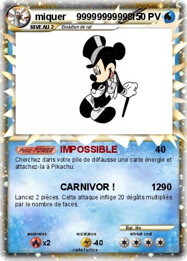 Pokemon miquer    99999999998  7