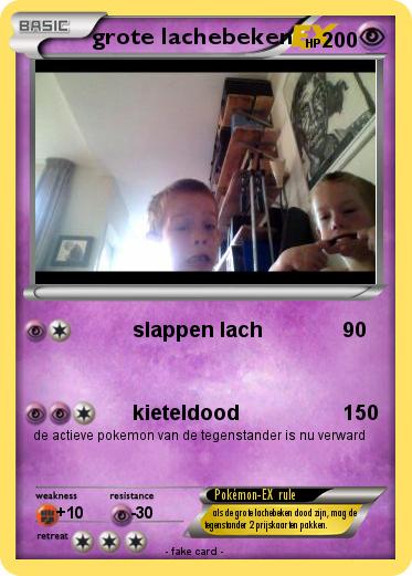 Pokemon grote lachebeken