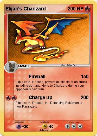 Pokemon Elijah's Charizard